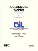 A Classical Caper Concert Band sheet music cover